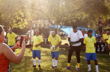 Foto - JOGO COMEMORATIVO COM EX-CRAQUES DA SELEÇÃO BRASILEIRA- CAJATI, 31 ANOS