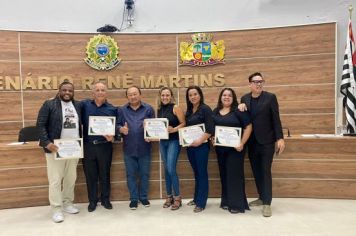 Foto - Solenidade de Posse dos Conselheiros Titulares gestão 2024 a 2028, na Câmara Municipal de Cajati