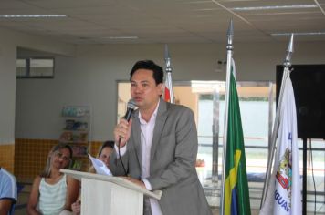 Foto - Inauguração da Escola Municipal de Educação Básica Bairro Jardim São José