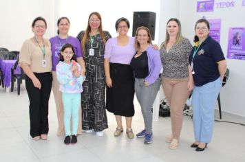 Foto - CREAS REALIZA CAMPANHA JUNHO VIOLETA EM CAJATI