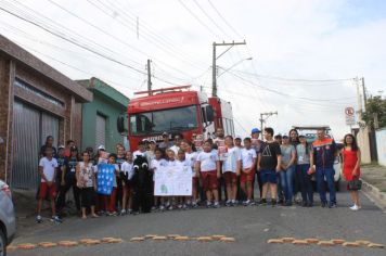 Foto - PASSEATA CONTRA A DENGUE- ESCOLA JARDIM ANA MARIA