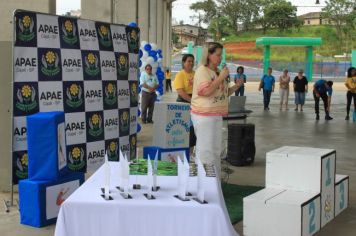 Foto - Torneio de Atletismo entres as APAES do Vale do Ribeira foi realizado no Centro de Eventos em Cajati