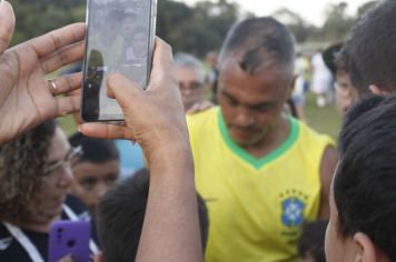 Foto - JOGO COMEMORATIVO COM EX-CRAQUES DA SELEÇÃO BRASILEIRA- CAJATI, 31 ANOS