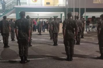 Foto - Formatura da turma pioneira 2021 do Tiro de Guerra 02-094 