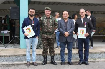 Foto - COMEMORAÇÃO DO DIA DO SOLDADO NO TIRO DE GUERRA