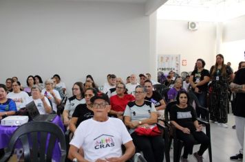 Foto - CREAS REALIZA CAMPANHA JUNHO VIOLETA EM CAJATI