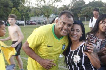 Foto - JOGO COMEMORATIVO COM EX-CRAQUES DA SELEÇÃO BRASILEIRA- CAJATI, 31 ANOS