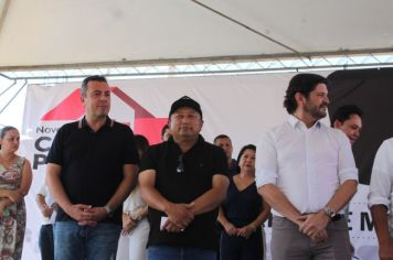 Foto - Inauguração do Empreendimento Cajati D- 65 casas e entrega de 280 títulos de Regularização Fundiária