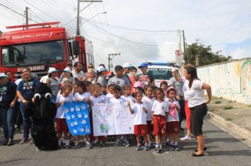 Foto - PASSEATA CONTRA A DENGUE- ESCOLA JARDIM ANA MARIA