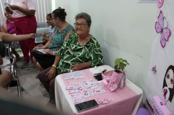 Foto - Campanha Outubro Rosa nas Unidades de Saúde no Município