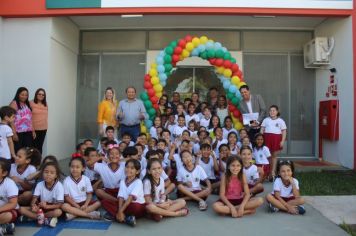 Foto - Inauguração da Escola Municipal de Educação Básica Bairro Jardim São José