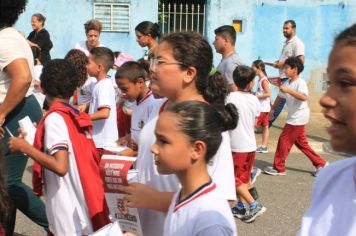 Foto - PASSEATA CONTRA A DENGUE- ESCOLA JARDIM ANA MARIA