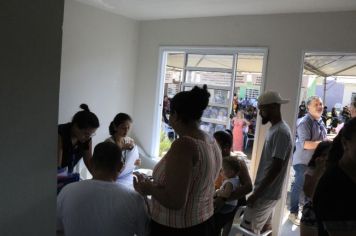 Foto - Inauguração do Empreendimento Cajati D- 65 casas e entrega de 280 títulos de Regularização Fundiária