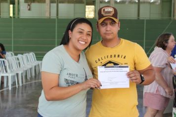 Foto - Sorteio da numeração das casas do Empreendimento Cajati-D