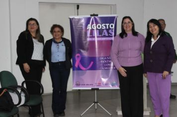 Foto - AGOSTO LILÁS- DIGA NÃO À VIOLÊNCIA CONTRA MULHER