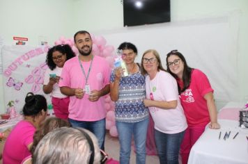 Foto - Campanha Outubro Rosa nas Unidades de Saúde no Município