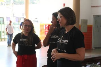 Foto - Visitação nas escolas do Projeto Alavancas