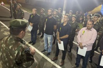 Foto - FORMATURA TIRO DE GUERRA DE CAJATI 