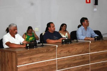 Foto - Solenidade de Posse dos Conselheiros Titulares gestão 2024 a 2028, na Câmara Municipal de Cajati