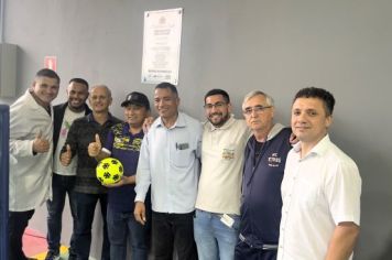 Foto - INAUGURAÇÃO DA QUADRA POLIESPORTIVA CAPITÃO BRÁS