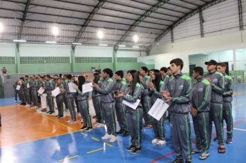 Foto - Apresentação da Delegação de Cajati que participará do 66º Jogos Regionais 2024