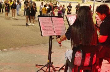 Foto - 4º MOVIMENTO CULTURA NA PRAÇA FOI UM ESPETÁCULO DE TALENTOS DO MUNICÍPIO