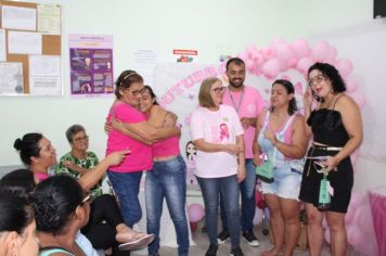 Foto - Campanha Outubro Rosa nas Unidades de Saúde no Município