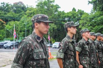 Foto - Cerimônia de matrícula dos novos atiradores do Tiro de Guerra 2023! 