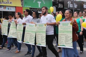 Foto - 1ª Caminhada pela Inclusão Cordão de Girassol 