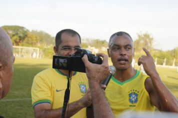 Foto - JOGO COMEMORATIVO COM EX-CRAQUES DA SELEÇÃO BRASILEIRA- CAJATI, 31 ANOS