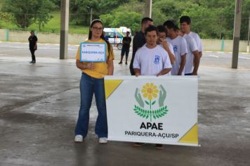 Foto - Torneio de Atletismo entres as APAES do Vale do Ribeira foi realizado no Centro de Eventos em Cajati