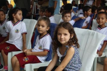 Foto - Inauguração da Escola Municipal de Educação Básica Bairro Jardim São José