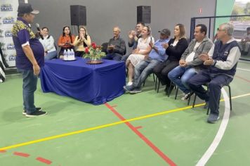 Foto - INAUGURAÇÃO DA QUADRA POLIESPORTIVA CAPITÃO BRÁS