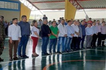 Foto - Inauguração da Quadra Poliesportiva Jardim Ana Maria