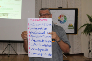 Foto - 14ª Pré-Conferências Municipais de Assistência Social “20 anos de SUAS”: Construção, Proteção e Resistência, no Salão Paroquial 