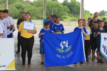 Foto - Torneio de Atletismo entres as APAES do Vale do Ribeira foi realizado no Centro de Eventos em Cajati