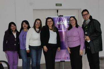 Foto - AGOSTO LILÁS- DIGA NÃO À VIOLÊNCIA CONTRA MULHER