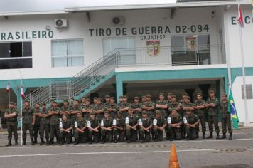 Foto - COMEMORAÇÃO DO DIA DO SOLDADO NO TIRO DE GUERRA