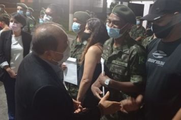 Foto - Formatura da turma pioneira 2021 do Tiro de Guerra 02-094 