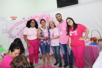 Foto - Campanha Outubro Rosa nas Unidades de Saúde no Município