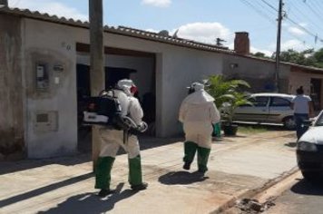 Foto - Mutirão da Limpeza e Nebulização contra a Dengue