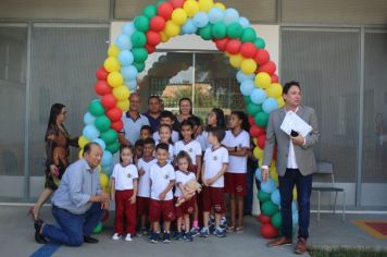 Foto - Inauguração da Escola Municipal de Educação Básica Bairro Jardim São José