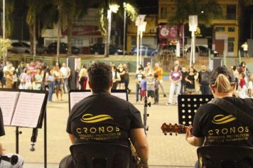 Foto - 4º MOVIMENTO CULTURA NA PRAÇA FOI UM ESPETÁCULO DE TALENTOS DO MUNICÍPIO