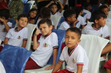 Foto - Inauguração da Escola Municipal de Educação Básica Bairro Jardim São José