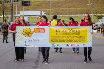 Foto - 18 de Maio- Dia Nacional de Combate ao Abuso e à Exploração Sexual contra Crianças e Adolescentes, mobilizado pela Campanha Faça Bonito-Lembrar é Combater.