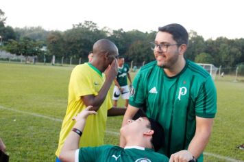 Foto - JOGO COMEMORATIVO COM EX-CRAQUES DA SELEÇÃO BRASILEIRA- CAJATI, 31 ANOS