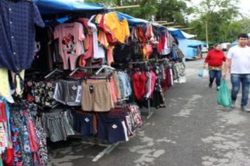 Foto - Feira Livre de Cajati em novo local