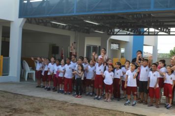 Foto - Inauguração da Escola Municipal de Educação Básica Bairro Jardim São José