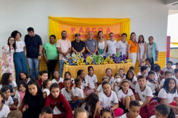 Foto - PREFEITURA DE CAJATI REALIZA ENTREGA  DE OVOS DE PÁSCOA E MIMOS ESPECIAIS!