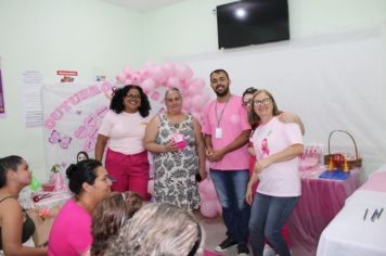 Foto - Campanha Outubro Rosa nas Unidades de Saúde no Município